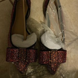 INC maiyana ombré bling flats